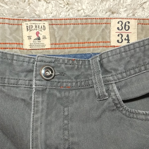 REDHEAD Mens OUTDOORS JEANS Size 36X34 - Picture 3 of 8